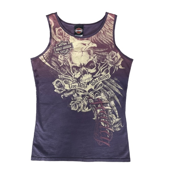 Harley-Davidson Graphic Tank Top - Picture 1 of 7